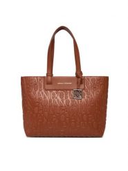 Armani Exchange Torebka XW001481 AF15774 U6048 Brązowy. Brązowe torebki klasyczne damskie Armani Exchange, bez wzorów, ze skóry, bez dodatków. Za 569.99 zł.