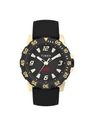 Timex Zegarek TW2V84400 Czarny. Czarne, analogowe zegarki męskie Timex. Za 399.99 zł.