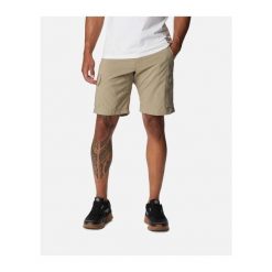 Spodenki trekkingowe męskie Columbia Silver Ridge Utility Cargo. Brązowe szorty męskie Columbia, bez wzorów, sportowe. Za 139.00 zł.