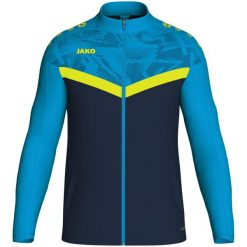 Poliestrowa bluza dresowa Jako Iconic. Niebieskie bluzy bez kaptura męskie Jako, m, z dresówki. Za 286.50 zł.