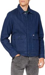 LEE CHETOPA JACKET MĘSKA KURTKA JEANSOWA REGULAR L86JKE36 112122694. Kurtki męskie Lee, l, bez wzorów, z jeansu, bez kaptura. Za 229.99 zł.
