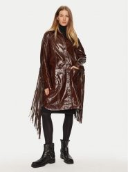 Herskind Płaszcz przejściowy Ellen 5302125 Brązowy Relaxed Fit. Brązowe płaszcze damskie Herskind, bez wzorów, ze skóry. Za 4,069.00 zł.