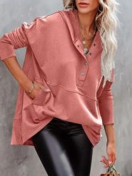 Milan Kiss Bluza w kolorze jasnoróżowym rozmiar: M. Różowe bluzy z kapturem damskie Milan Kiss, m. Za 174.02 zł.