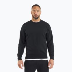 Bluza męska Pitbull Sampson Crewneck Sweatshirt. Czarne bluzy bez kaptura męskie PITBULL, m, z bawełny. Za 239.99 zł.