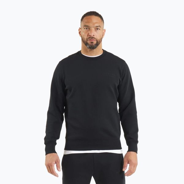 Bluza męska Pitbull Sampson Crewneck Sweatshirt. Czarne bluzy bez kaptura męskie PITBULL, bez wzorów, z bawełny, klasyczne, bez kołnierzyka, bez ramiączek. Za 239.99 zł.