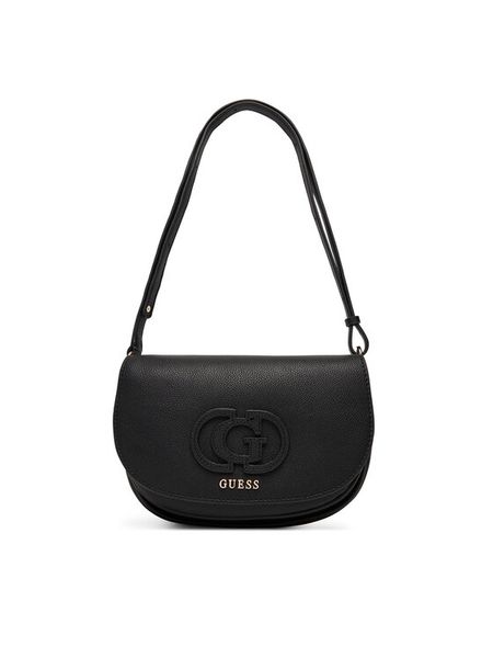 Guess Torebka Calebra HWBG95 36210 Czarny. Czarne listonoszki damskie Guess, z aplikacjami, ze skóry, bez dodatków. Za 379.99 zł.