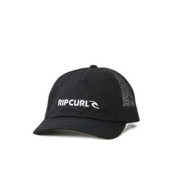 Czapka z daszkiem męska Rip Curl Brand Icon Trucker. Czarne czapki męskie Rip Curl, na zimę, bez wzorów. Za 86.99 zł.