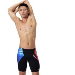 Kąpielówki męskie spodenki kąpielowe Speedo Allover V-Cut. Czarne kąpielówki męskie Speedo, m, bez wzorów, do pływania. Za 351.55 zł.