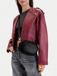 Guess Jeans Torebka CWBEO-GUESS-B-012-09 Czarny. Czarne torebki klasyczne damskie Guess Jeans, z aplikacjami, z jeansu, bez dodatków. Za 199.99 zł.