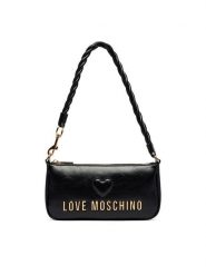 LOVE MOSCHINO Torebka JC4132PP1PL1100A Czarny. Czarne torebki klasyczne damskie Love Moschino, bez wzorów, ze skóry, bez dodatków. Za 879.99 zł.
