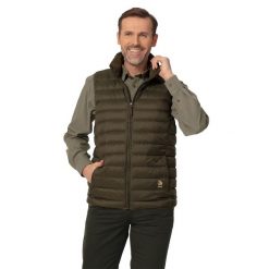 Kamizelka trekkingowa męska Tagart Wing 4 olive puchowa 700 cuin. Zielone kamizelki męskie tagart, m, z puchu. Za 419.00 zł.