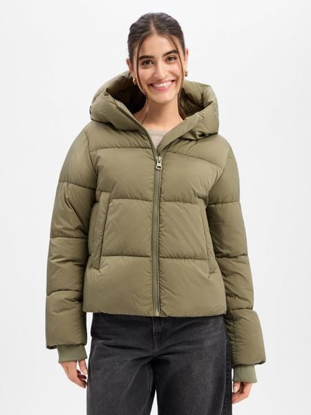 Marie Lund Kurtka puchowa Kobiety zielony, 34. Zielone kurtki damskie Marie Lund, bez wzorów, z puchu, bez kaptura. Za 399.95 zł.