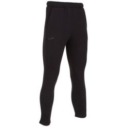 Spodnie treningowe męskie Joma Montana Pants. Czarne spodnie dresowe męskie Joma, bez wzorów, z dresówki. Za 109.99 zł.
