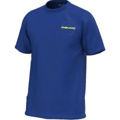 Koszulka Mizuno Athletic Casual. Niebieskie t-shirty sportowe męskie Mizuno, l, z materiału, bez ramiączek, do biegania. Za 159.50 zł.
