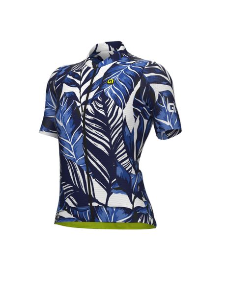Koszulka rowerowa damska Alé Cycling PR-S Leaf. Białe bluzki sportowe damskie ALÉ CYCLING, na lato, l, bez wzorów, z materiału, bez ramiączek. Za 467.99 zł.