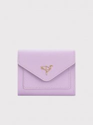 Lucky Bees Portfel "Columbia" w kolorze jasnofioletowym - 12 x 10 x 3 cm rozmiar: onesize. Różowe portfele damskie Lucky Bees, bez wzorów, z materiału. Za 43.99 zł.