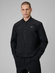 4F Kurtka przejściowa w kolorze czarnym rozmiar: S. Czarne kurtki męskie 4f, s, bez wzorów, bez kaptura. Za 162.99 zł.