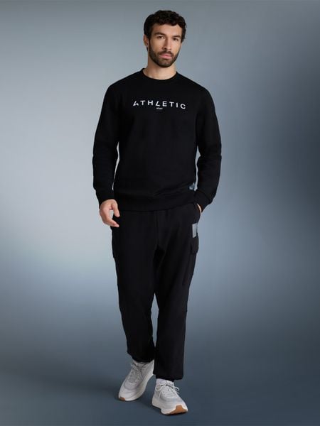 4F Spodnie dresowe joggery męskie - czarne S. Czarne spodnie dresowe męskie 4f, bez wzorów, z dresówki. W wyprzedaży za 169.99 zł.