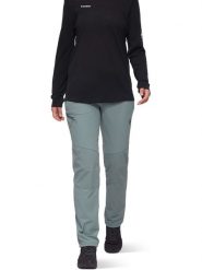 Mammut Spodnie funkcyjne "Runbold Guide SO" w kolorze błękitnym rozmiar: 38. Niebieskie spodnie sportowe damskie Mammut, z materiału, outdoorowe. Za 339.95 zł.
