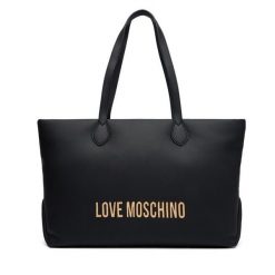 Torebka LOVE MOSCHINO. Czarne torebki klasyczne damskie Love Moschino, bez wzorów, bez dodatków. Za 739.99 zł.