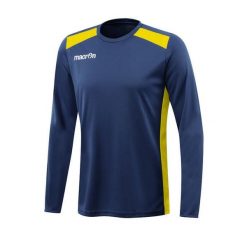 Koszulka treningowa Macron sirius. Niebieskie t-shirty sportowe męskie Macron, xs, z materiału, bez ramiączek, na fitness i siłownię. Za 127.50 zł.