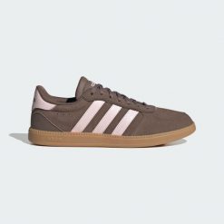 Buty Breaknet Sleek. Brązowe obuwie trekkingowe damskie Adidas. Za 259.00 zł.