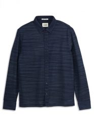 Scotch & Soda Koszula w kolorze granatowym rozmiar: L. Niebieskie koszule męskie Scotch & Soda, l, bez wzorów, bez kołnierzyka, bez ramiączek. Za 122.09 zł.