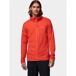Sweter Męski Columbia Essential Hike Grid. Czerwone swetry męskie Columbia, m, bez wzorów, z polaru, bez kołnierzyka. Za 309.00 zł.