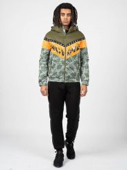 Richmond Sport Kurtka | UMA22072GB | Mężczyzna | Khaki, Pomarańczowy. Brązowe kurtki treningowe męskie John Richmond, m, bez wzorów, z nylonu. W wyprzedaży za 569.00 zł.