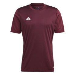 Koszulka męska adidas Tabela 23 Jersey. Brązowe t-shirty sportowe męskie Adidas, m, z jersey, bez ramiączek, do piłki nożnej. Za 61.00 zł.