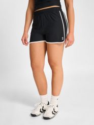 Szorty damskie Hummel Pulse Cima. Czarne spodenki sportowe damskie HUMMEL, xs, z materiału. Za 128.00 zł.