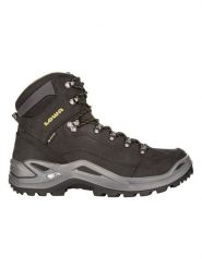 LOWA Skórzane buty turystyczne "Renegade GTX Mid" w kolorze czarnym rozmiar: 42. Czarne buty trekkingowe męskie Lowa, z gore-texu, bez zapięcia, outdoorowe, gore-tex. Za 658.88 zł.