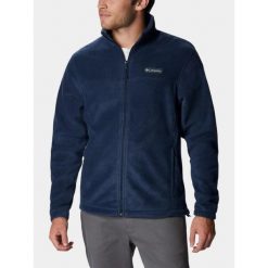 Polarowy sweter męski Columbia Sns Mountain Full Zip 2.0. Niebieskie kardigany męskie Columbia, m, bez wzorów, z polaru, sportowe, bez kołnierzyka. Za 219.00 zł.