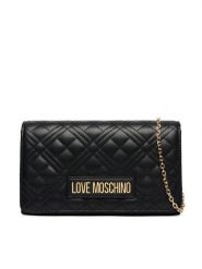 LOVE MOSCHINO Torebka JC4079PP0OLA0000 Czarny. Czarne torebki klasyczne damskie Love Moschino, bez wzorów, ze skóry, wizytowe, bez kołnierzyka, bez ramiączek. Za 609.99 zł.