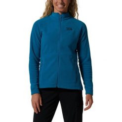 Damska bluza polarowa Mountain Hardwear Polartec Microfleece z pełnym zamkiem bł. Niebieskie bluzy bez kaptura damskie MOUNTAIN HARDWEAR, s, z polaru. Za 299.00 zł.