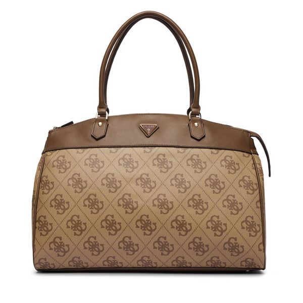 Torba weekendowa Guess. Brązowe torebki klasyczne damskie Guess, z aplikacjami, bez dodatków. Za 799.99 zł.