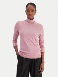 Liu Jo Golf MF5229 MS49I Różowy Regular Fit. Czerwone golfy damskie Liu Jo, xl, bez wzorów, z syntetyku, bez ramiączek. Za 449.99 zł.