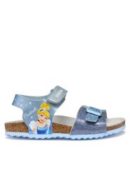 Geox Sandały J Adriel J558MG 0NFKC C0397 D Niebieski. Niebieskie sandały dziewczęce Geox, ze skóry, bez zapięcia. Za 169.99 zł.