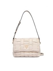 Guess Torebka Marion HWWG80 72190 Écru. Torebki klasyczne damskie Guess, z aplikacjami, ze skóry, bez dodatków. Za 379.99 zł.