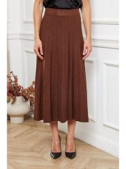 Joséfine Spódnica "Boniz" w kolorze jasnobrązowym rozmiar: M. Brązowe spódniczki damskie Joséfine, m, bez wzorów, maxi, proste. Za 126.75 zł.