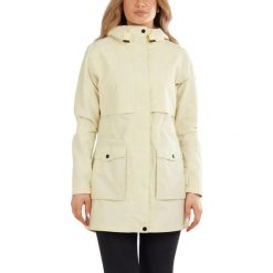 Płaszcz przeciwdeszczowy damski Fundango Zhuri Waterproof. Żółte kurtki przeciwdeszczowe damskie Fundango, xl, bez wzorów, z poliesteru, eleganckie. Za 419.90 zł.