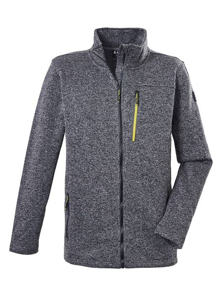 Killtec Kurtka polarowa "KOS 471" w kolorze szarym rozmiar: XXL. Szare kurtki męskie KILLTEC, xxl, bez wzorów, z polaru, bez kaptura. Za 141.19 zł.