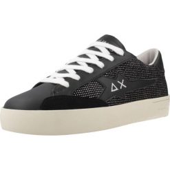 Buty SUN68 KATY LEATHER Czarny. Czarne obuwie trekkingowe damskie SUN68. Za 450.99 zł.