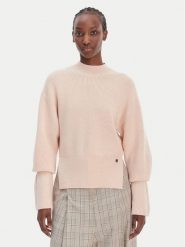 BOSS Sweter Fotus 50553239 Różowy Regular Fit. Czerwone swetry klasyczne damskie Boss, l, z wełny, bez kołnierzyka. Za 1,249.00 zł.