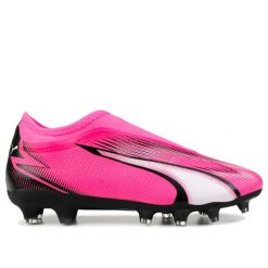 Buty sportowe do piłki nożnej Puma ULTRA MATCH LL. Czarne buty sportowe na co dzień damskie Puma, bez wzorów, z materiału, na fitness i siłownię. Za 280.20 zł.