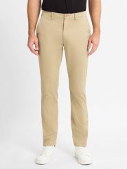 Tommy Hilfiger Spodnie - Denton Mężczyźni Bawełna beżowy, 36-30. Brązowe spodnie materiałowe męskie Tommy Hilfiger, z bawełny. Za 459.95 zł.
