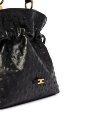 Elisabetta Franchi Torebka BS-51N-62E2-V600cza Czarny. Czarne torebki klasyczne damskie Elisabetta Franchi, bez wzorów, ze skóry, bez dodatków. Za 2,549.00 zł.