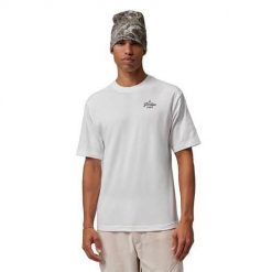 Koszulka sportowa męska Nike IF3110100. Białe t-shirty sportowe męskie Nike, na lato, m, z bawełny, bez ramiączek. Za 231.00 zł.