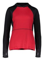 SPYDER Bluza polarowa "Charger" w kolorze czerwono-czarnym rozmiar: M. Czarne bluzy z kapturem damskie Spyder, m, z polaru. Za 148.96 zł.