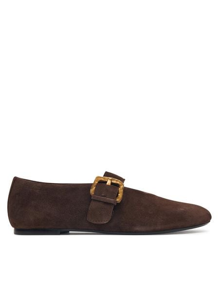 Vagabond Shoemakers Baleriny Aleya 6219-240-29 Brązowy ciemny. Brązowe baleriny damskie Vagabond Shoemakers, bez wzorów, ze skóry, bez obcasa. Za 564.99 zł.